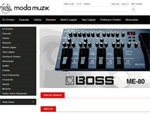 Tablet Screenshot of modamuzik.com